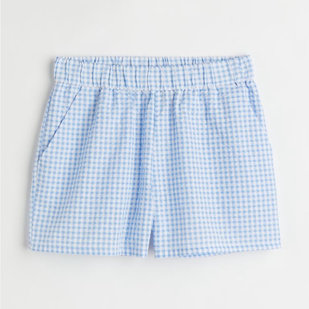 boxer shorts size L H&M blue gingham